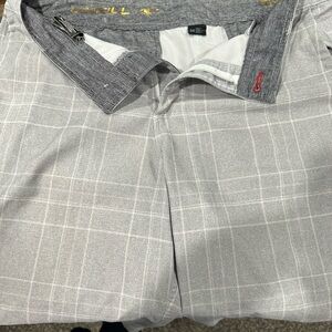O'Neill Light Gray Checkered Men's Shorts